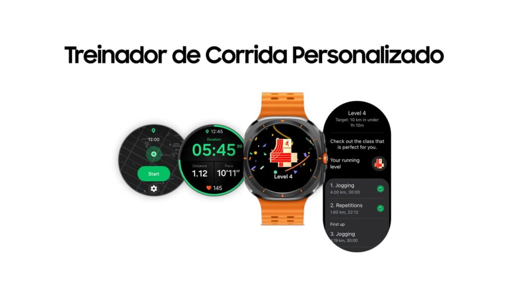 One UI 8 Treinador de Corrida Personalizado