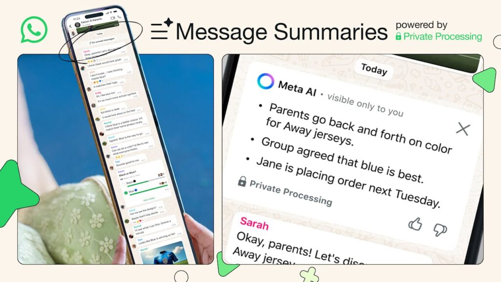 WhatsApp resumo de mensagens com inteligência artificial