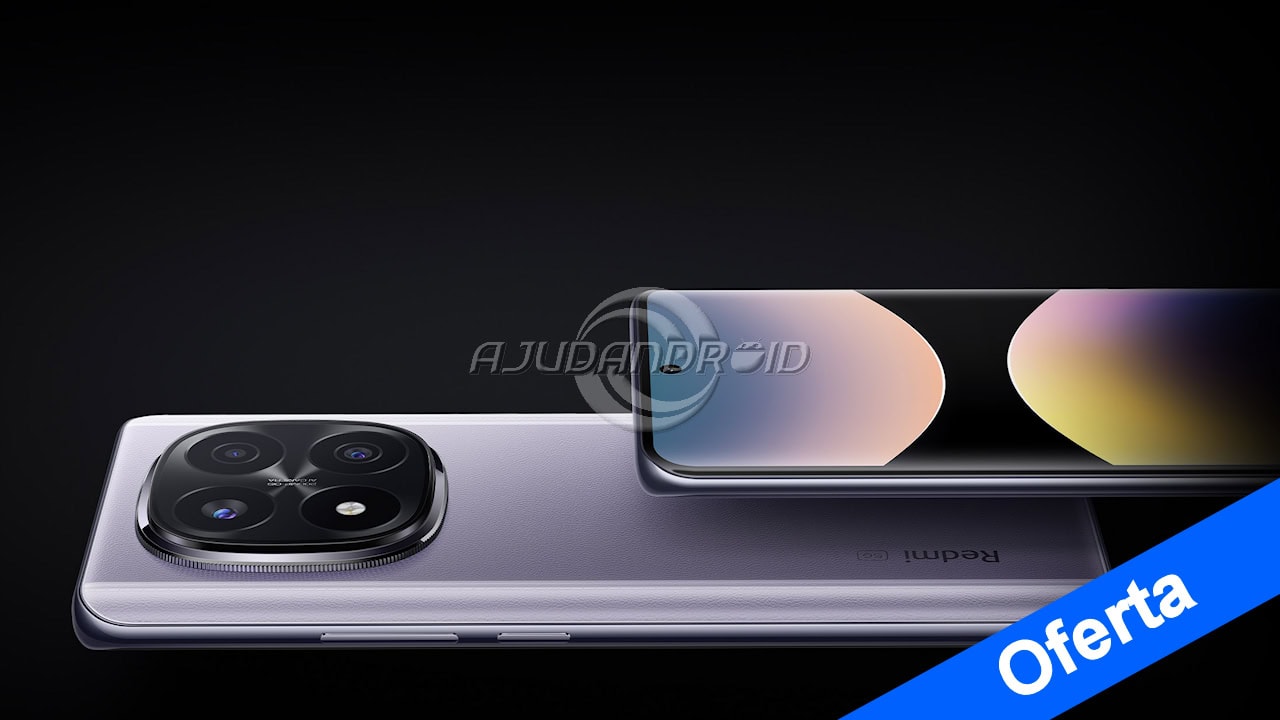 Oferta para o Redmi Note 14 Pro 5G tem preço de R$ 1.726 reais em 12x sem juros