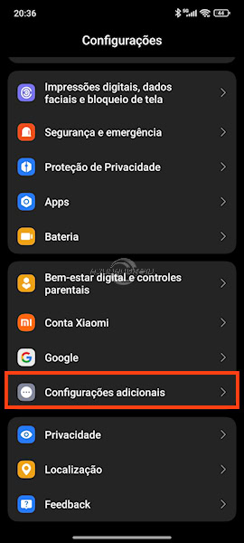 Redmi, POCO, Xiaomi, como desativar o Circule para pesquisar no Google