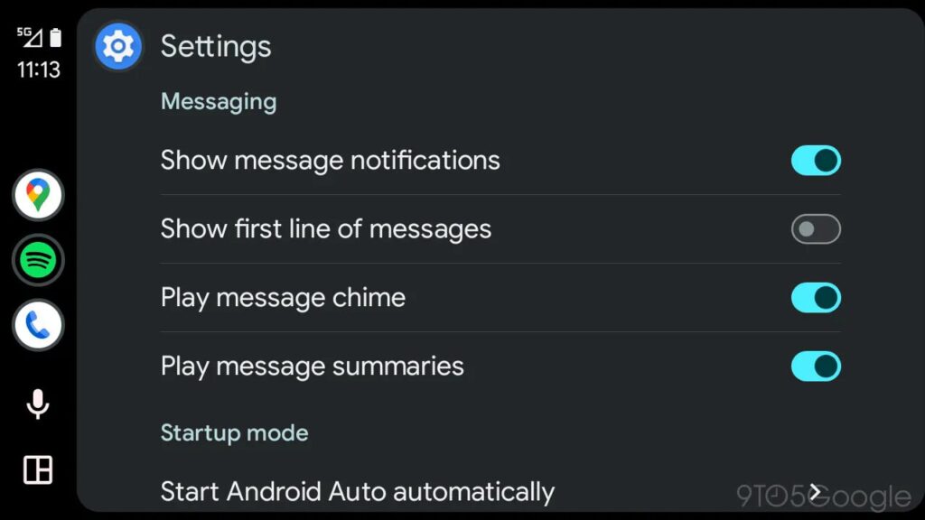 Android Auto com Material You