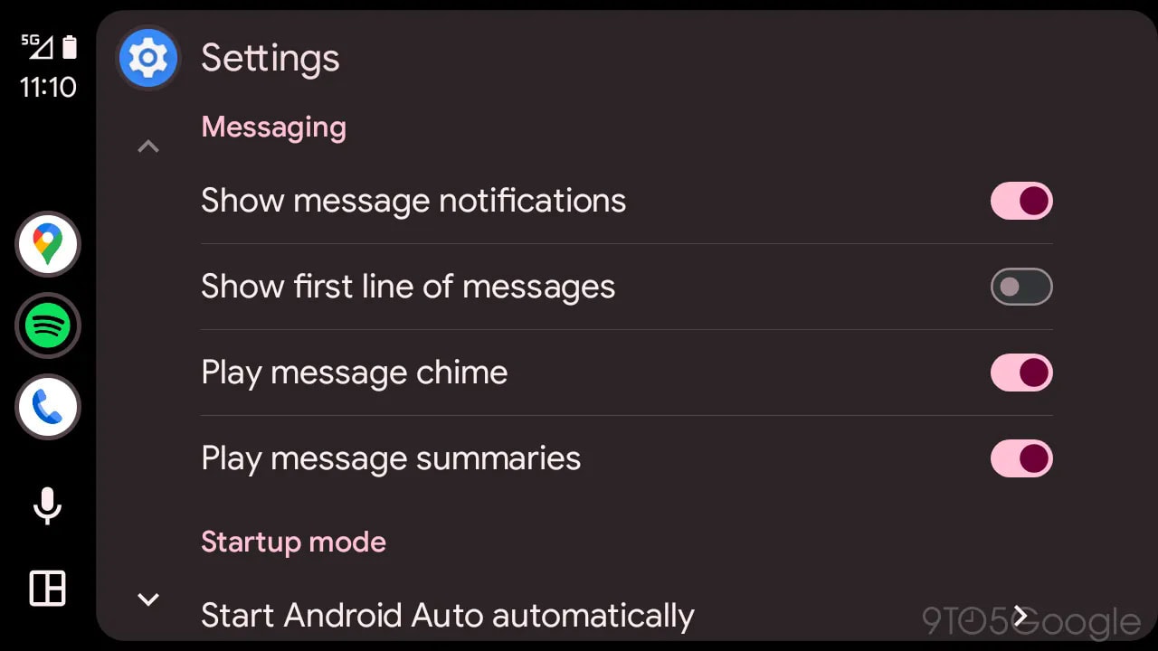 Android Auto com Material You