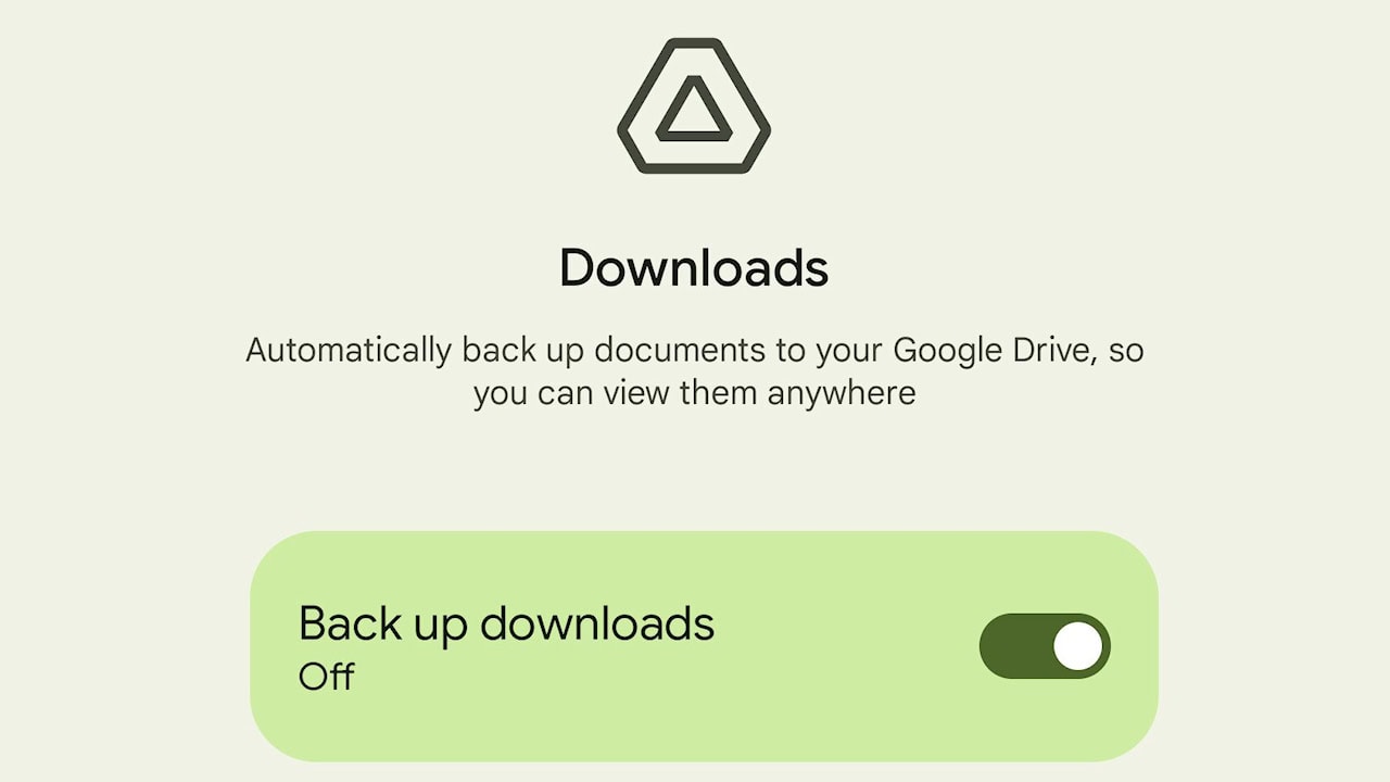 Backup do Android no futuro poderá salvar itens da pasta download
