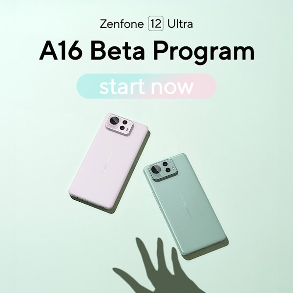 ASUS Zenfone 12 Ultra com o Android 16 Beta em teste