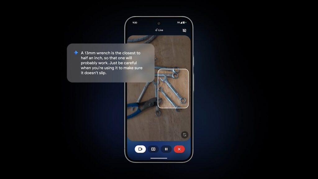 Google Gemini feedback visual