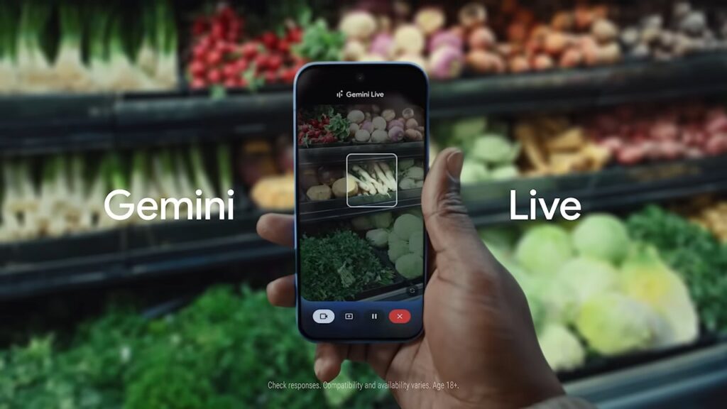 Google Pixel 10 Gemini Live