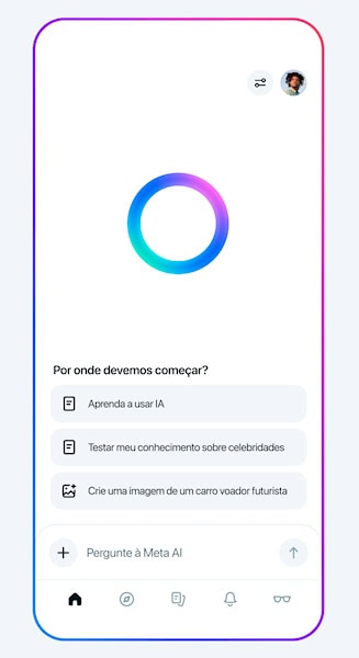 Aplicativo Meta AI
