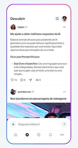 Aplicativo Meta AI