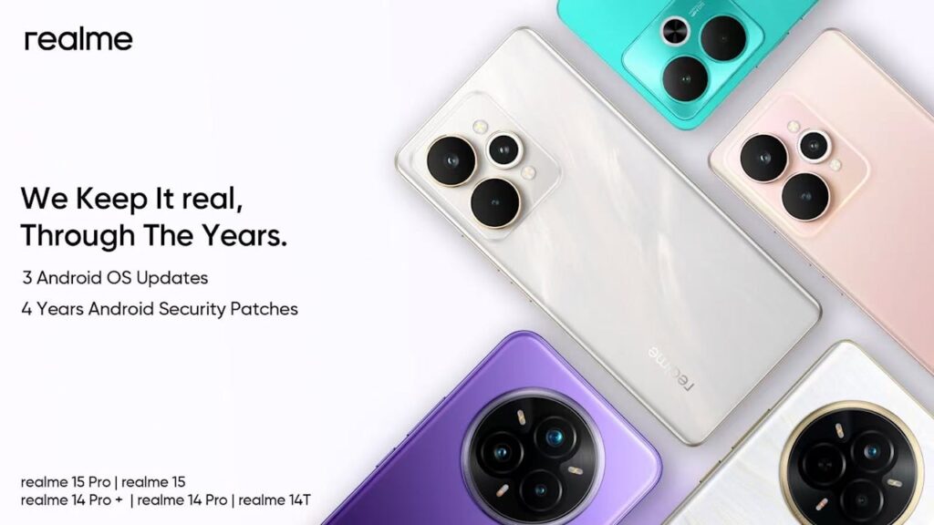 realme atualizações garantidas