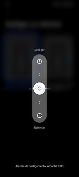 REDMI, Xiaomi e POCO com HyperOS, deixando o botão de desligar para desligar ou reiniciar