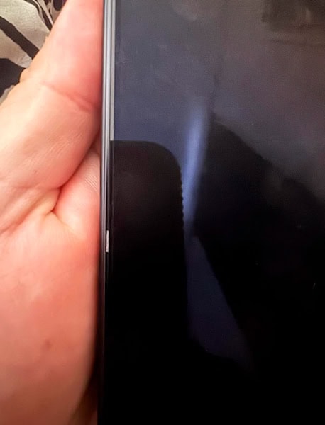 Galaxy Z Fold7 descascando