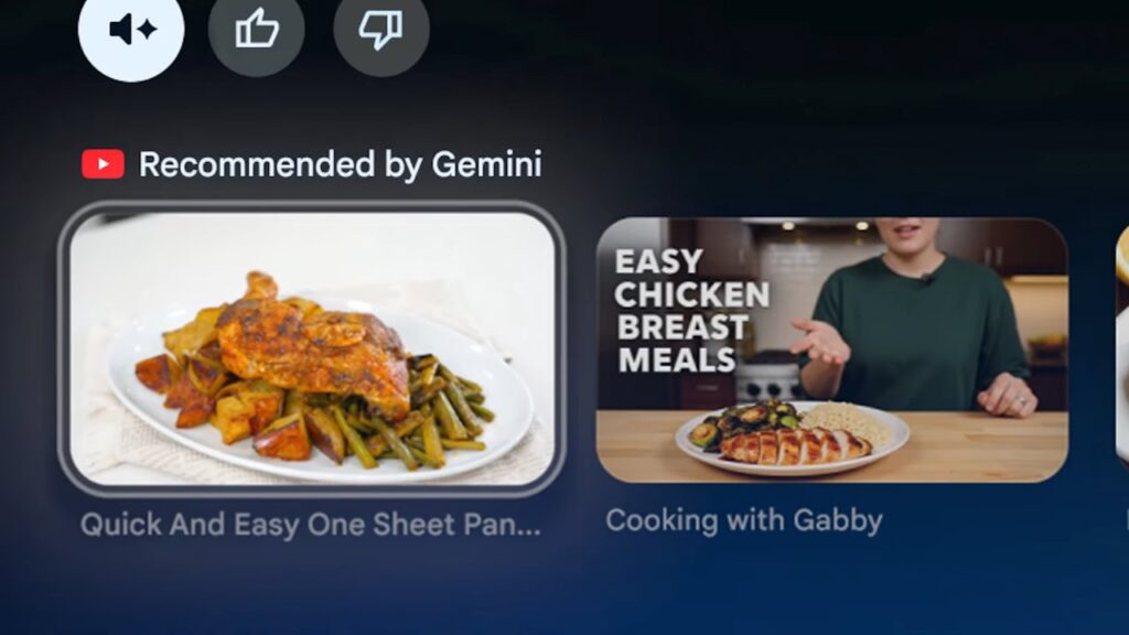 Google TV com Gemini