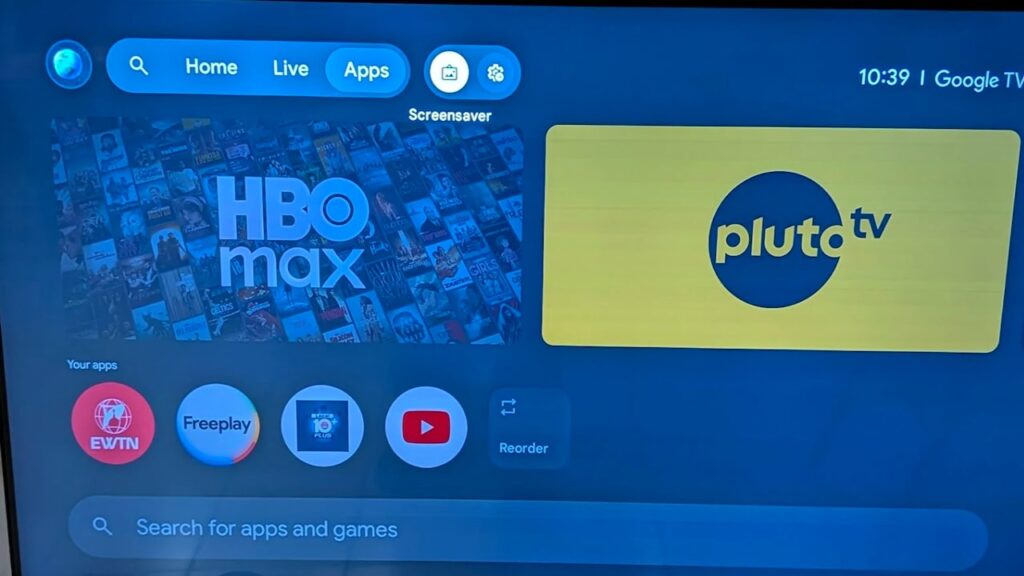 Google TV tela inicial renovada 2025