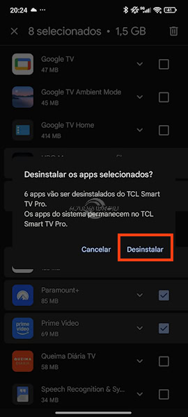 Como desinstalar aplicativos do Android, Android TV, Google TV e Wear OS usando apenas o telefone