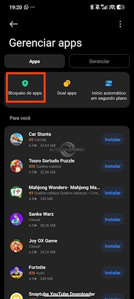 Bloqueando aplicativos com senha nos REDMI, POCO e Xiaomi com HyperOS