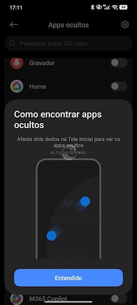 Como esconder aplicativos nos POCO, REDMI e Xiaomi com HyperOS