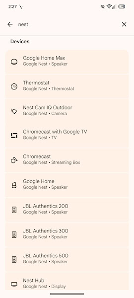 Google Home, opção "Adicionar de uma forma diferente"