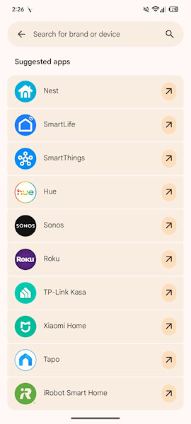 Google Home, opção "Adicionar de uma forma diferente"