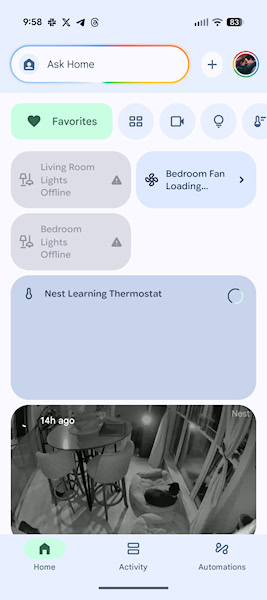 Google Home problema de aparelhos sendo mostrados como off-line