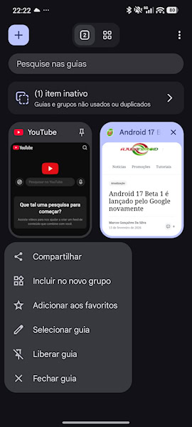 Chrome Fixar Guia Android