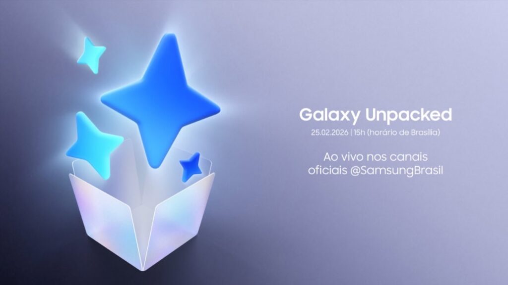 Galaxy Unpacked 2026, a anúncio de apresentação dos Galaxy S26