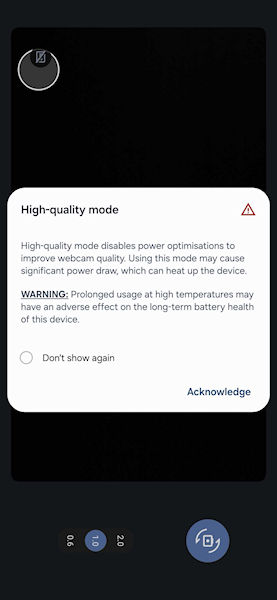 One UI 8.5 usar o telefone como webcam para no PC