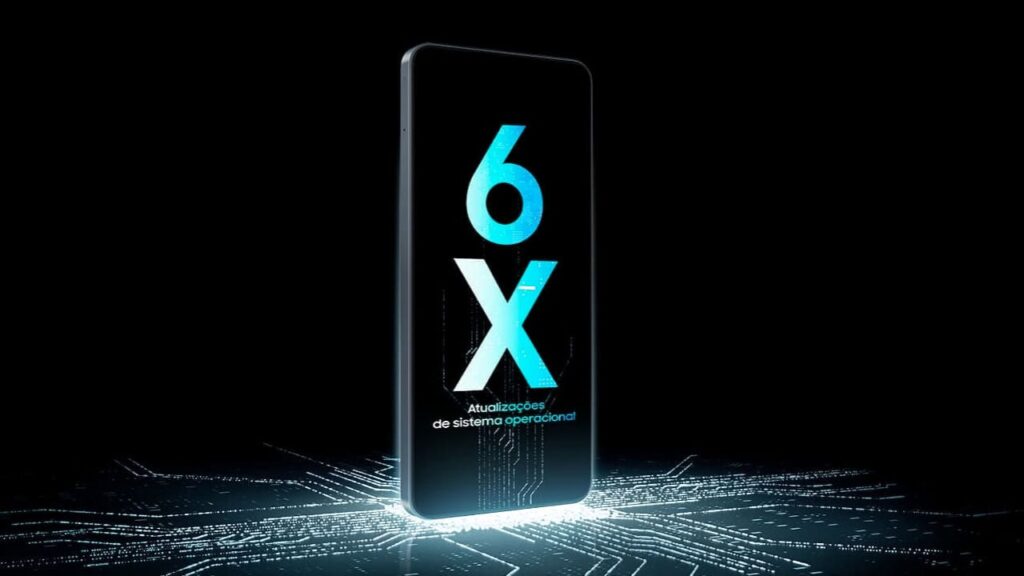 Galaxy A07 5G atualizações gratuitas por 6 anos