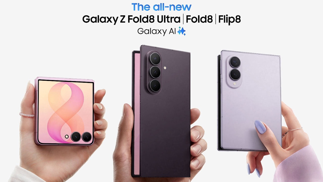 Galaxy Z Flip8, Galaxy Z Fold8 Ultra e Galaxy Z Fold8