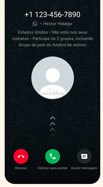 WhatsApp melhorias de segurança de setembro de 2026, tela de ligação com mais informações
