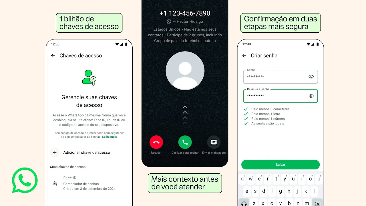 WhatsApp melhorias de segurança de setembro de 2026